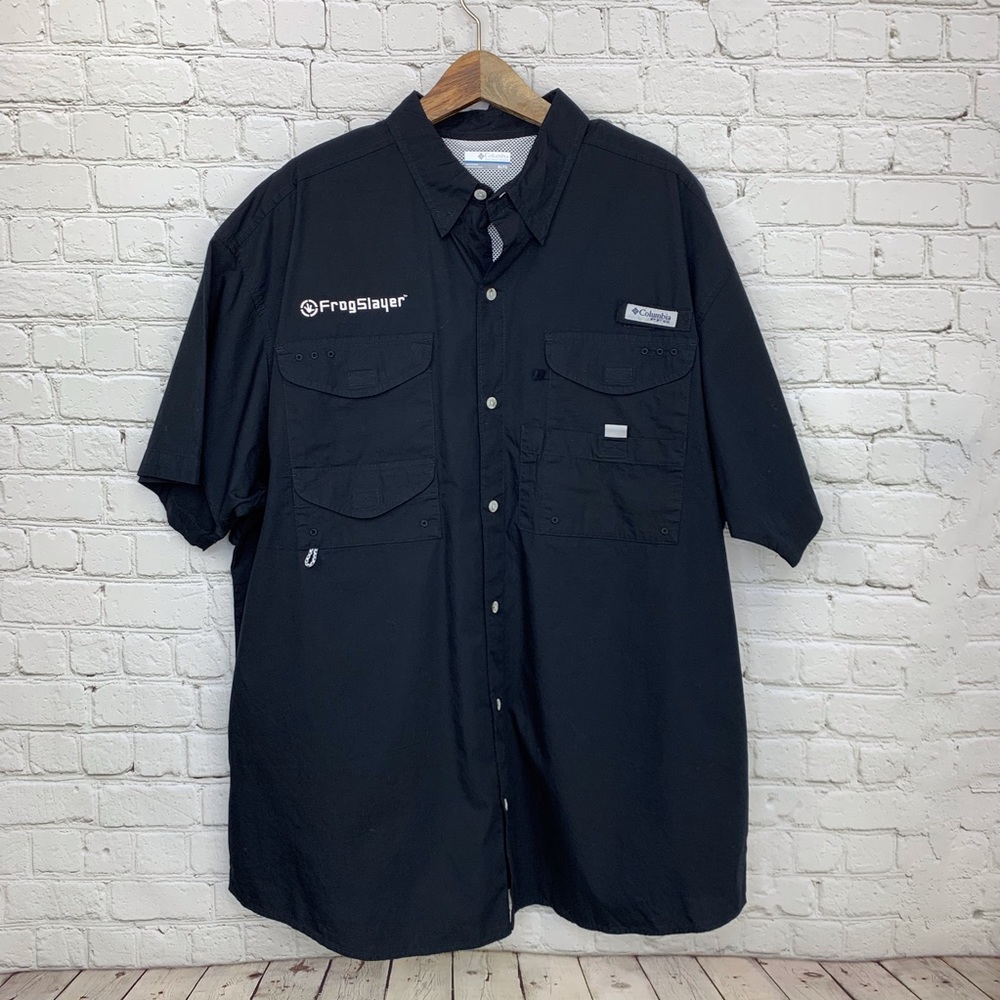 Columbia PFG Bonehead Short Sleeve Shirt B…